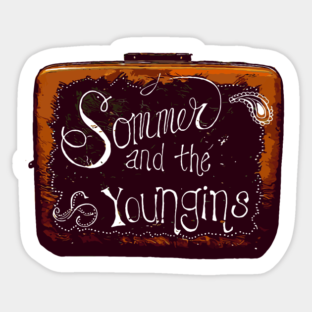 Sommer and the Youngins - Suitcase Sticker by rt-shirts